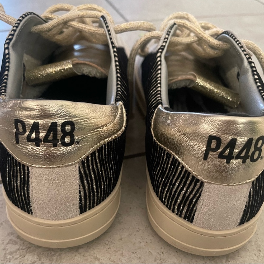 P448 John Swing Metallic Sneakers Womens 40 US 9/10